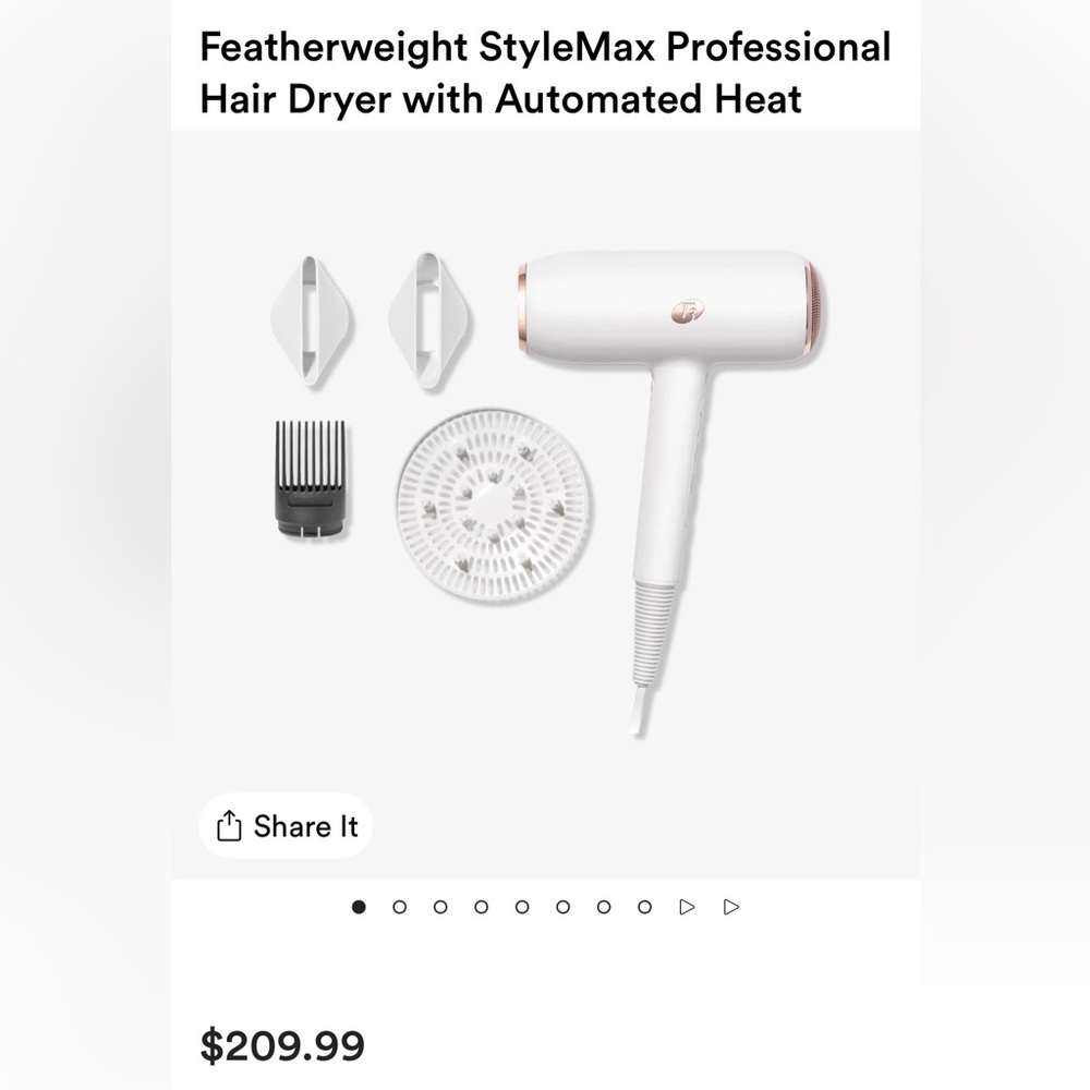 T3 Featherweight StyleMax Professional
Hair Dryer with Automated Heat